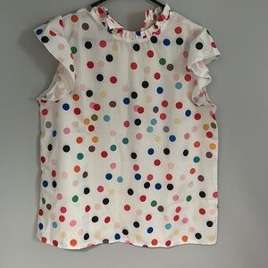 NWOT polka dot shirt